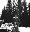 Officerarnas orienteringstävling. Februari 1939. Reportage för Gefle Posten