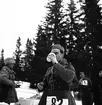 Officerarnas orienteringstävling. Februari 1939. Reportage för Gefle Posten