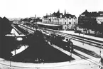 Centralbangård taget från Öster. Dålig bild