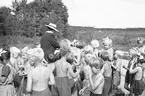 Barnkoloni vid Rörberg. Augusti 1943