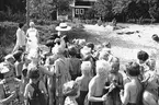 Barnkoloni vid Rörberg. Augusti 1943