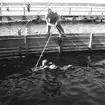 Simkurs vid Korsnäsverken. Juli 1939. Reportage för Arbetarbladet