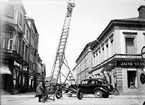 Nygatan under omläggning. Reportage för Gefle Dagblad. Juni 1939