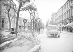 Nygatan under omläggning. Reportage för Gefle Dagblad. Juni 1939