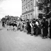 Reportage för Gefle-Posten. Stafett. Gävle runt. 1936