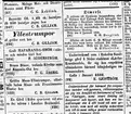 Norrlands-Posten, nr 7, torsdagen den 24 januari 1856. Grundades 1837 av A.P. Landin som var chefredaktör till 1869, tidningen trycktes på hans tryckeri i Gävle. Ambitionerna var att sprida liberalismens principer i hela Norrland och NP kom ut två, senare tre och fyra dagar i veckan.