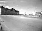 Den 18 april 1953. Brynässkolan vid Bomhusvägen.