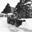 Vintermiljö. Den 21 januari 1957. Bilder för bok.