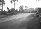 Den 10 maj 1958. Sörby. Kvarteret Hyvelbänken.