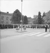 Fallskärmsjägarskolan i Karlsborg 1950-tal.