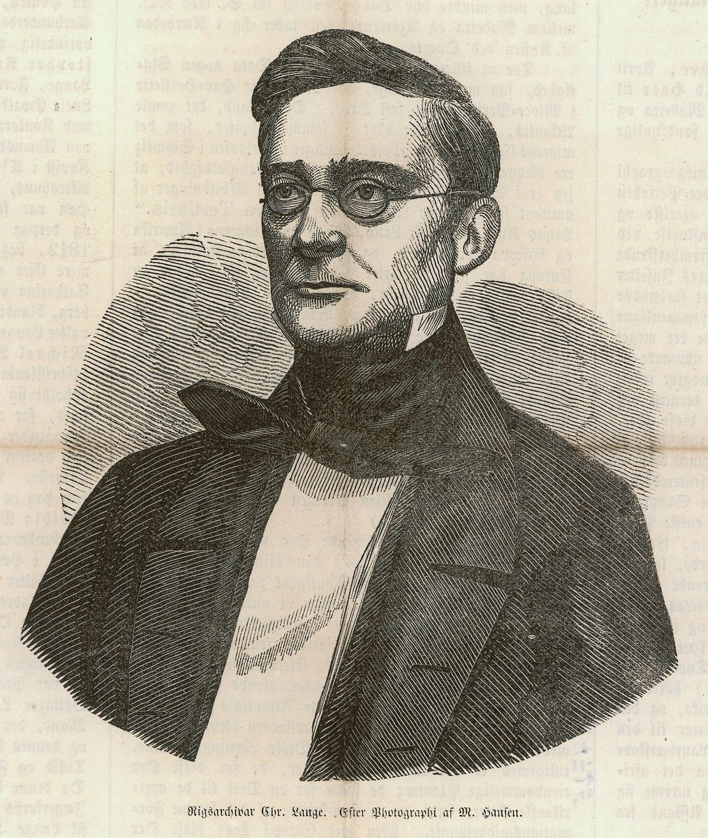 portrett, mann, historiker, riksarkivar, brystbilde