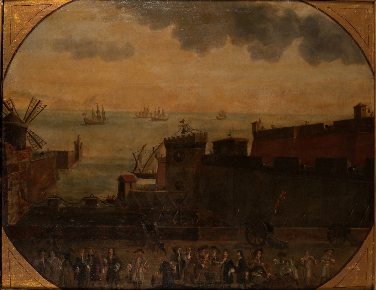 Skepp (medelhavs-) befästning