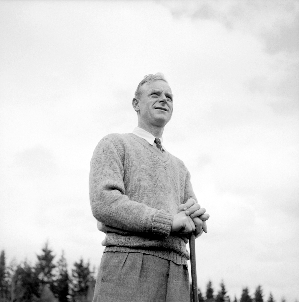 Golf på Sommersetra i Bymarka med Bill Spence