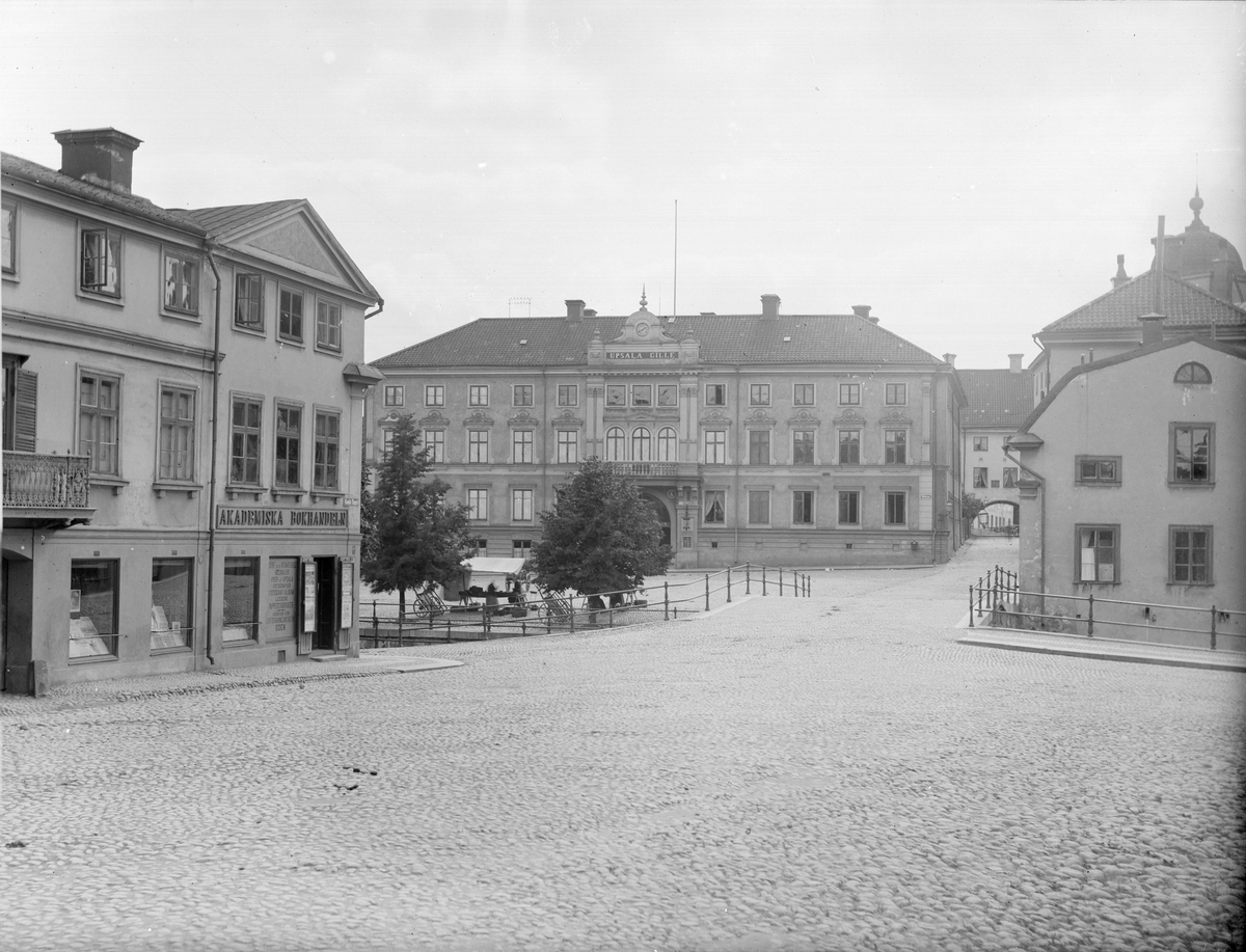 Gamla torget och Fyristorg, Uppsala juni 1894