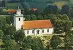 Vykort föreställande Bäckebo kyrka.