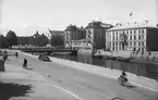 Centralbron

Invigdes 1901. En träbro på järnstomme i två spann som en länk mellan Norra och Södra Centralgatan