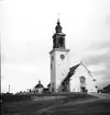 Staffans kyrka med statyn

Skulptur av Conrad Carlman föreställande Staffan sitter på norra tornrummet