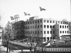 Folkets hus

1946 började bygget av ett nytt Folkets hus ritat av Gösta Hedström det uppfördes vid Södra Centralgatan och Waldenströmsgatan