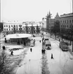 Busstationen på Stora Torget

Januari 1940