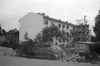 Nya hus vid Brunnsgatan i Gävle. 1947. Reportage för Arbetarbladet.