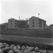 HSB Hyresgästernas Sparkasse- & Byggnadsförening. Bygger på Skomakargatan. 1945.