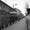 1 maj demonstration i Gävle. 1945.