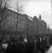 1 maj demonstration i Gävle. 1945.