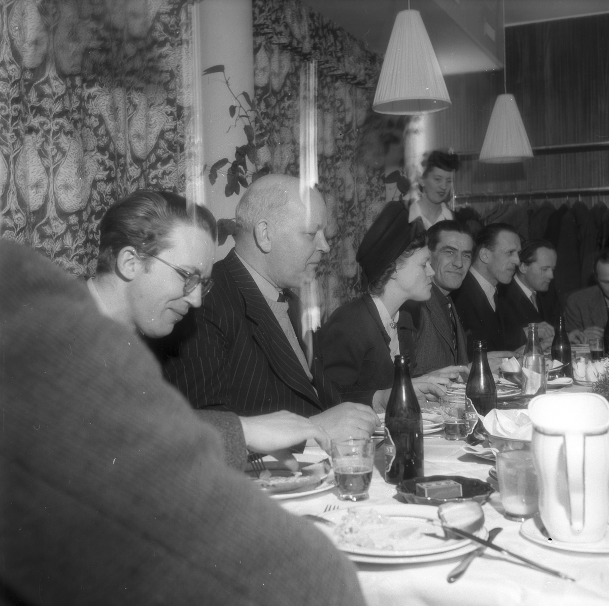 Konsum Alfa invigning av nya restaurang. 1946.