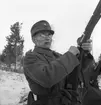 Från hemvärnsövningar. 17 november 1946.