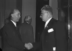 Tekniska Föreningen, 50-års jubileum på Stadshuset. 1946.