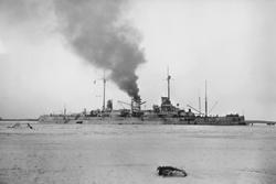 Det tyska slagskeppet WESTFALEN under Ålandsexpeditionen 191