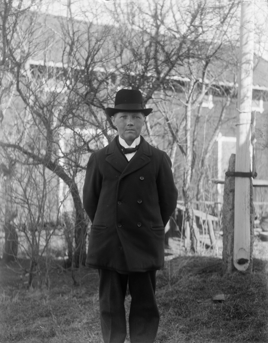 Ragnar Hagman från Drävle, Uppland 1921