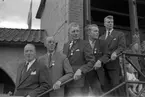 Riksidrottsförbundets medaljutdelning på Strömvallen.       7 juni 1953.