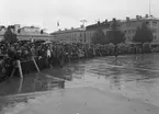 Försvarsfest. 13 september 1941. Försvarsuppvisning, Stortorget.