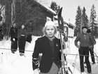 Konsum Alfa. Skidtävling vid Rödjningen. 9 mars 1941.