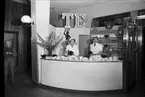 Provsmakning av Te för Konsum Alfa på Folkets Hus. Den 29 september 1949