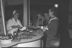 Provsmakning på Folkets Hus för Konsum Alfa. Den 29 september 1949