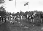 Stafettloppet Gefle runt. Reportage för Gefle-Posten