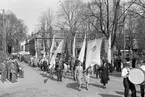 Nykterhetsfolkets dag. Demonstration. 26 maj 1954.