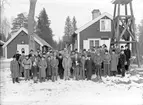 Gävle Frivilliga Skarpskytteförening. Nyårsskjutning 1945.
Beställt av Herr Arne Uppman, Gävle 3.