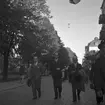 Arbetartåget.  Första maj-demonstration 1948. Arbetarbladet.