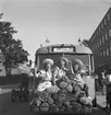 SSU (S.D.U.K) Facklan-grupp vid buss. År 1948.