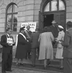 Valbilder tagna under valdagen. 19 september  1948.