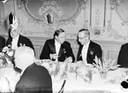 Handelssocietens 200-årsjubileumsfest på Grand Hotell i Gävle den 5/12 1938.