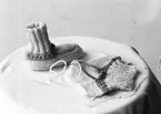 Svenska slöjdförbundet. Stickade barnsockor