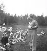 Den 23 juli 1938. Barnutflykt till Furuvik. Reportage för Gefle-Posten