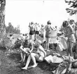 Den 23 juli 1938. Barnutflykt till Furuvik. Reportage för Gefle-Posten