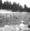 Den 23 juli 1938. Barnutflykt till Furuvik. Reportage för Gefle-Posten