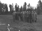 År 1938. Korparations skjutning. Reportage för Gefle-Posten