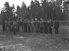 År 1938. Korparations skjutning. Reportage för Gefle-Posten